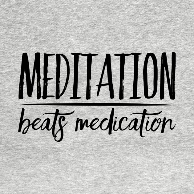 Meditation Beats Medication by hobrath